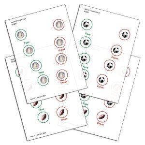 Sports Fixation Cards