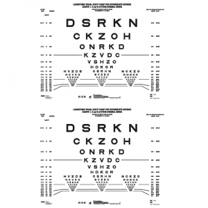 SLOAN ETDRS Intermediate Vision Chart 67cm