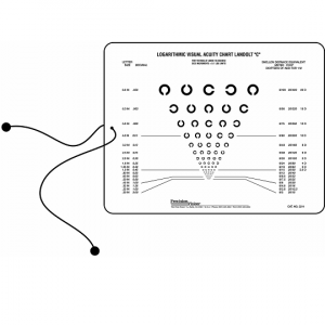 Landolt C Intermediate Vision Chart 40cm