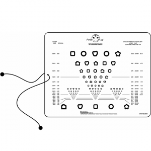 Patti Pics Intermediate Vision Chart 40cm