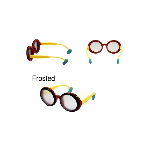 Flip Up Occluder Glasses Frosted