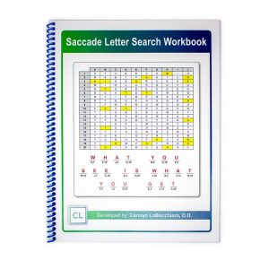 Saccade Letter Search Workbook