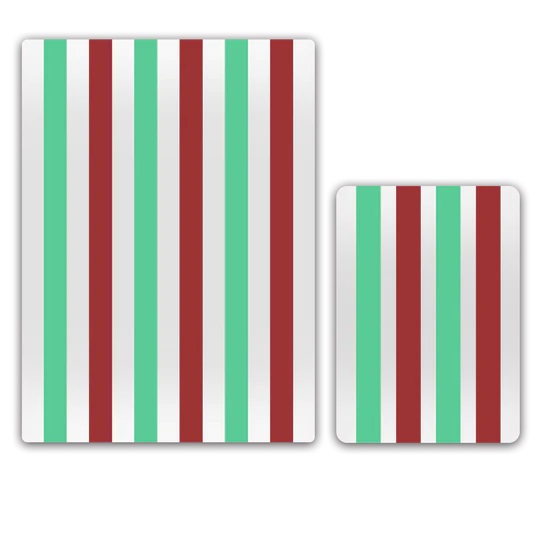 Red Green Reading Bar Set Large and Small