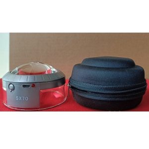 LED Dome Magnifier 5X70mm