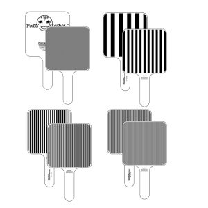 Patti Stripes Square Wave 4 Grating Paddles