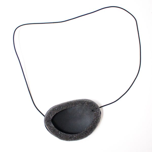 Eye Patch/Lg Blk/Sponge Edge 70mm x 50mm Pkg. of 6 DT - Image 2