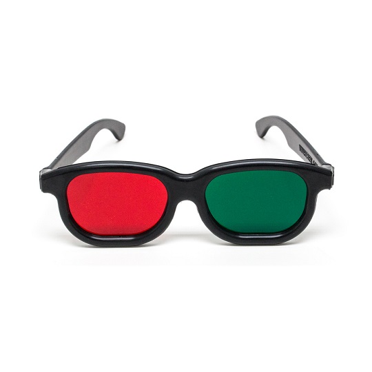 Bernell New Age Goggle Red/Green - Single (No Glue)