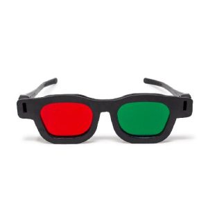 Original Bernell Model Red/Green Goggles (Single)