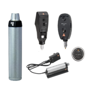 Heine Rechargeable Handle Retinoscope Ophthalmoscope Set