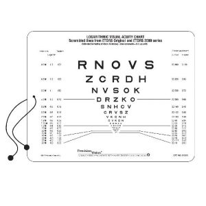 Sloan ETDRS® Format Near Vision Chart (Scrambled)