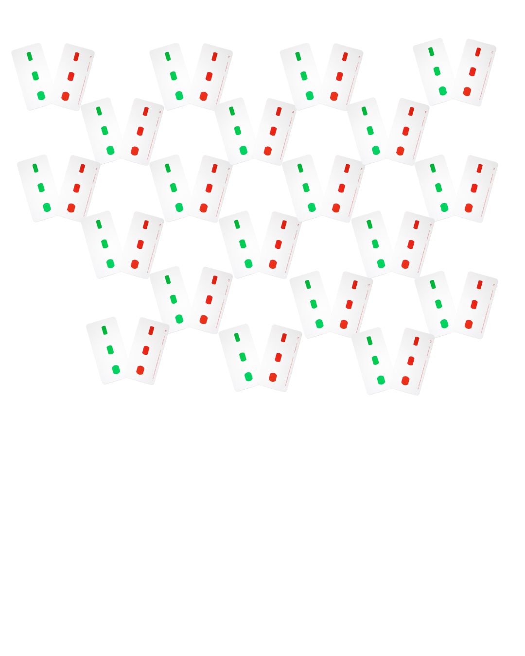 Barrel Convergence Cards (Pack Of 20)