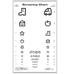 Kay Picture Test Screening Chart