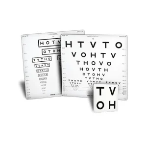 HOTV Wall Chart Distance (10ft/3m)