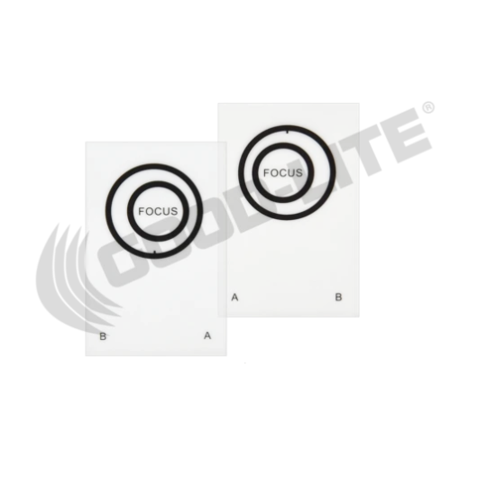 Good Lite Eccentric Circles Black 1 Pair Clear