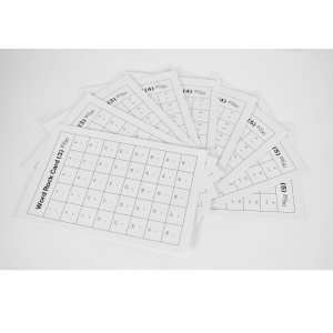 Word Rock Chart set