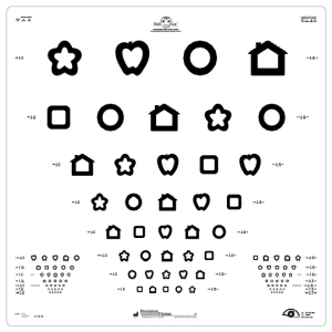 Patti Pics™ Series ETDRS® — Set of 3 — 2 m